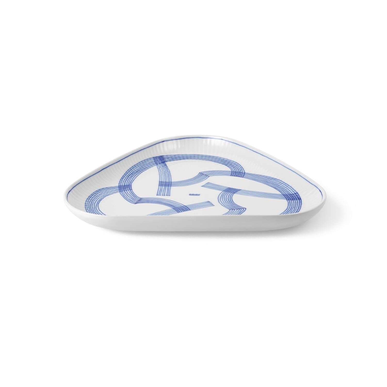 Motif trekantet fad - 23 cm